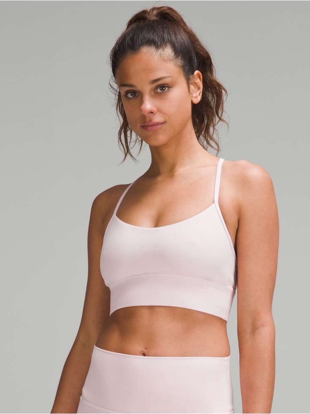 Lululemon Flow Y Nulu Longline Bra *Light Support, A–C Cups